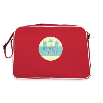 ulti beach 14 - Sac Retro - rouge/blanc - Dos