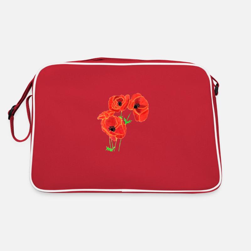 Coquelicots Sac Retro