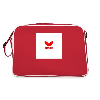 1ère collection hors ligne - Sac Retro - rouge/blanc - Dos