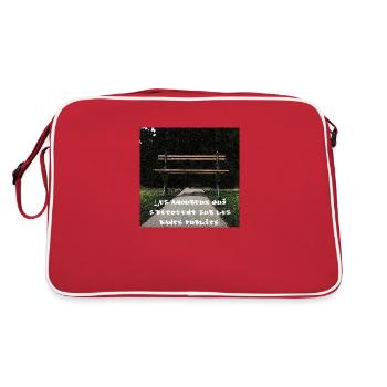 202210101665396020919 - Sac Retro - rouge/blanc - Dos