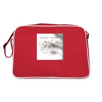 Rêve éveillé - Sac Retro - rouge/blanc - Dos