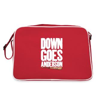 Down Goes Anderson Viral Baseball - Sac Retro - rouge/blanc - Dos
