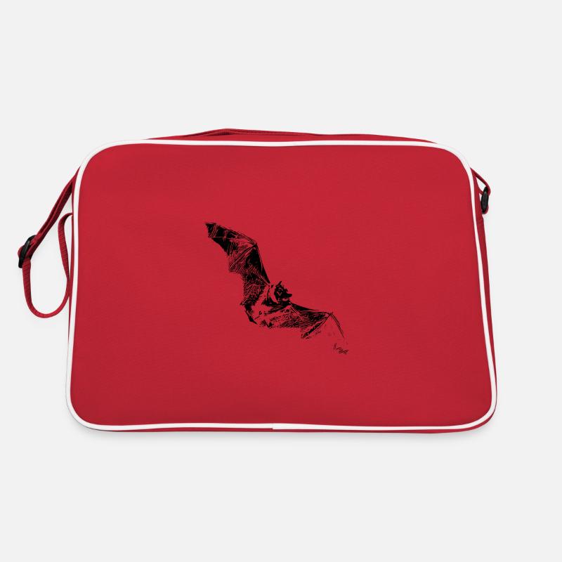 Fledermaus Retro Tasche