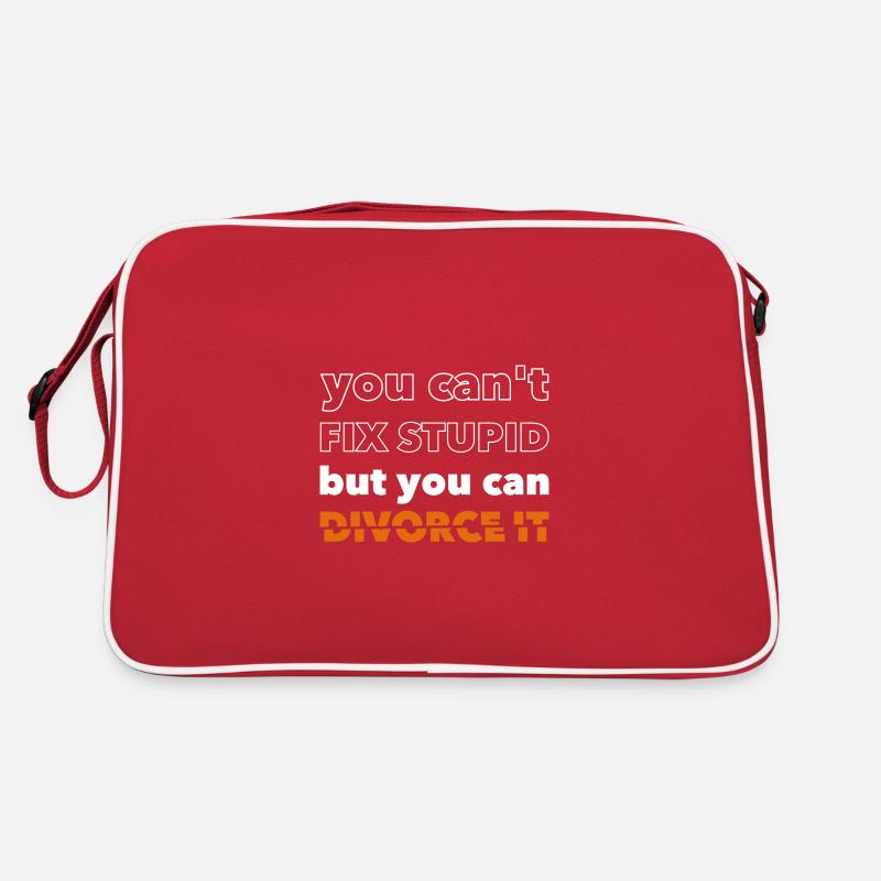 Divorce Séparation Divorce Cadeau de mariage Sac Retro