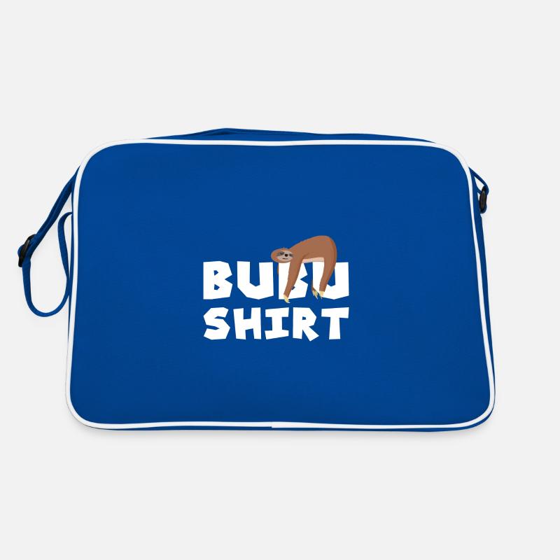 bubu Sloth Faultier Geschenk Retro Tasche