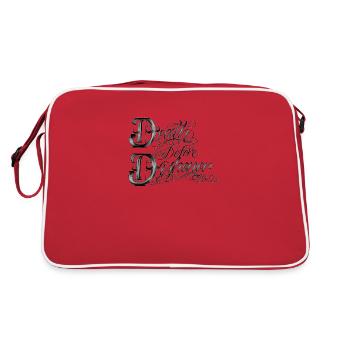 Blood Family Death befor Dishonor - Sac Retro - rouge/blanc - Dos