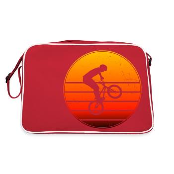 hommes BMX cyclisme BMX garçons BMX vélo BMX - Sac Retro - rouge/blanc - Dos