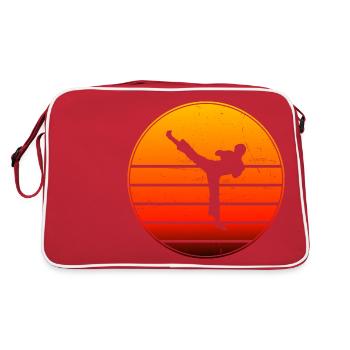 Women's Kickboxing Kickboxing Kickboxer - Retro Bag - red/white - Back
