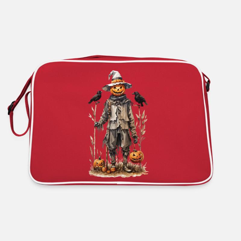 Folklore Halloween citrouille Gobelincore automne Sac Retro
