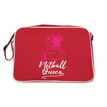 Reine du Netball - Sac Retro - rouge/blanc - Dos