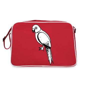 Parrot - Retro Bag - red/white - Back