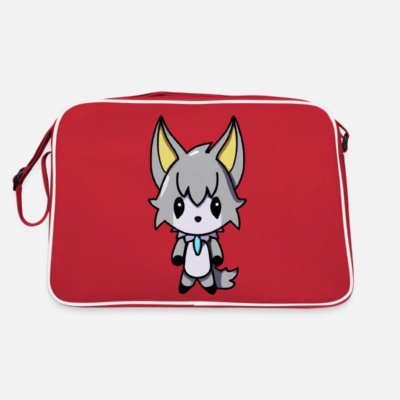 Kawaii Anime Vampire Wolf Retro Bag