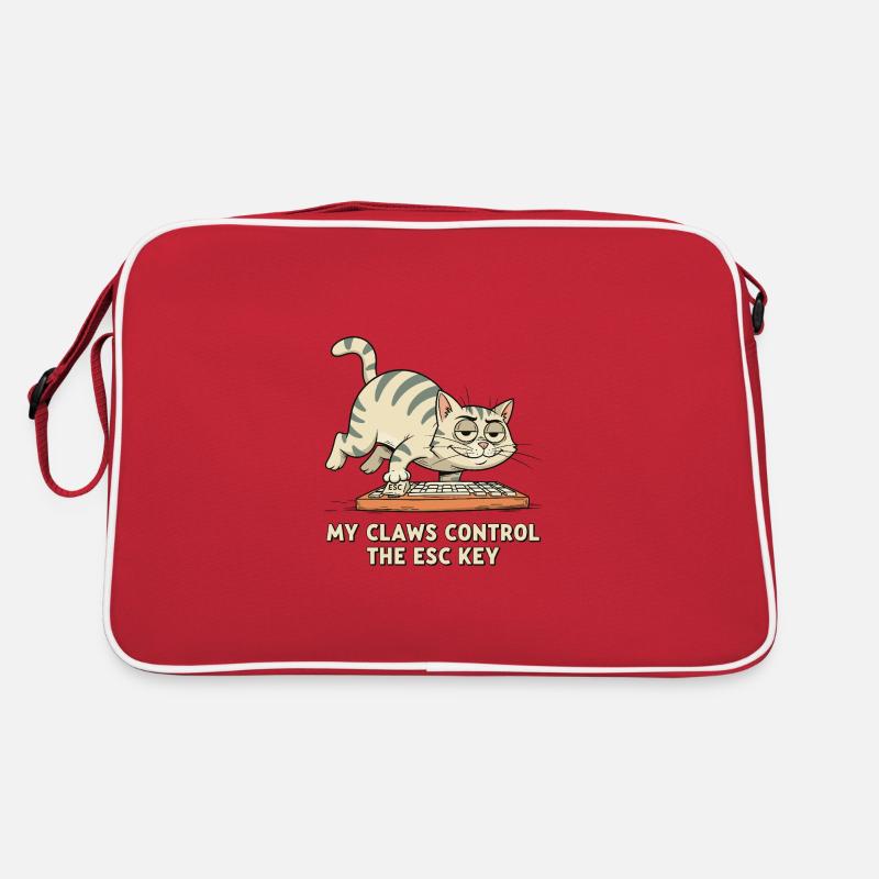 Mes griffes contrôlent la touche ESC Sac Retro