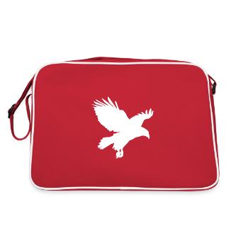 American Eagle Adler USA Star we - Retro Bag - red/white - Back