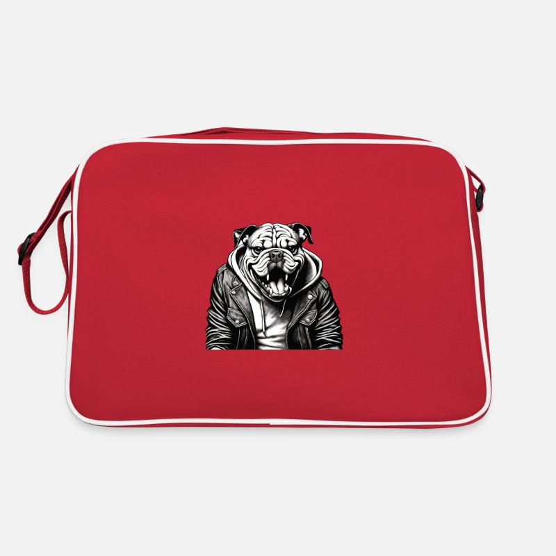 bouledogue britannique Bully Sac Retro