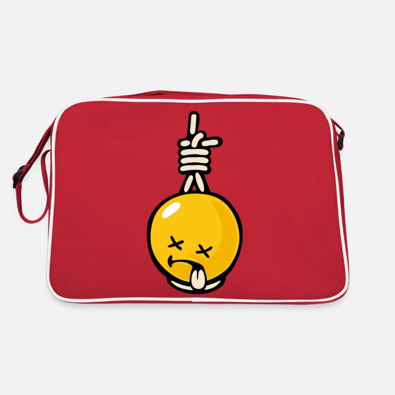 Smiley Suicidal Retro Tasche