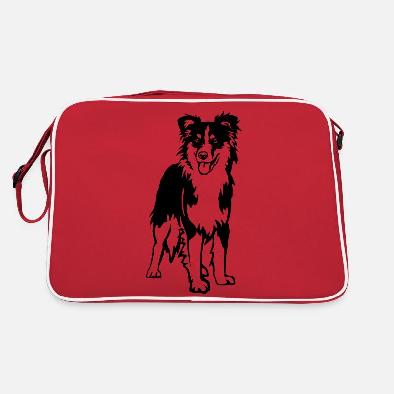 Australian Shepherd Retro Bag