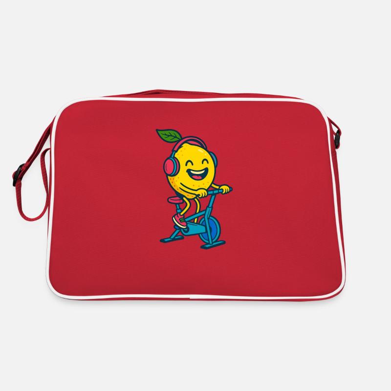 Citron heureux Sac Retro