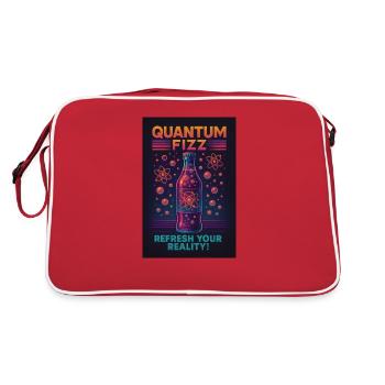 Quantum Fizz by Nerogear - Retro Tasche - Rot/Weiß - Hinten