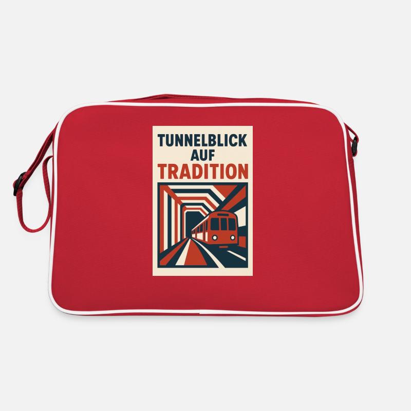 Tunnelblick auf Tradition U Bahn Retro Tasche