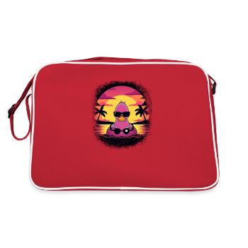 Déclaration 4WD Baignoiree Drôle de cadeau Idées Blagues - Sac Retro - rouge/blanc - Dos