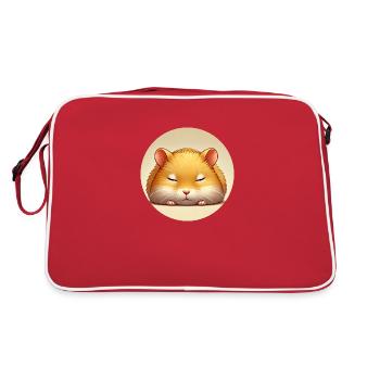 Hamster - Sac Retro - rouge/blanc - Dos
