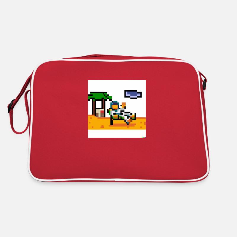 Astronaut Retro Tasche