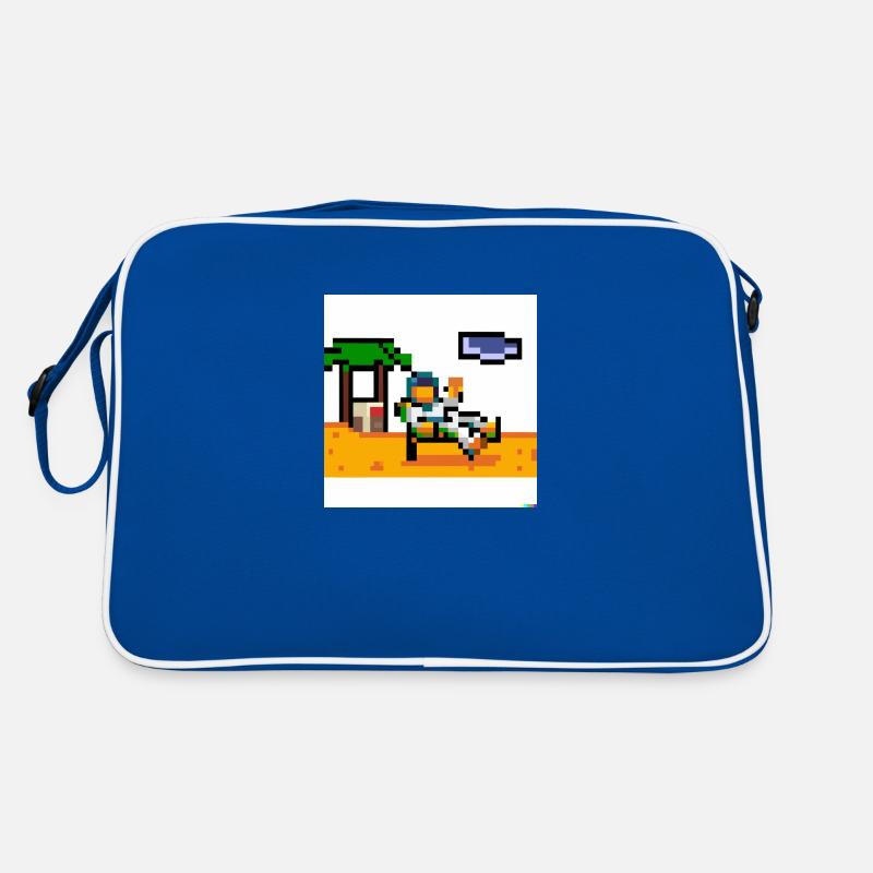 Astronaut Retro Tasche