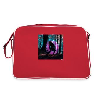 Forest Dance - Retro Tasche - Rot/Weiß - Hinten