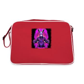 Noël chants de Noël Idée cadeau d’anniversaire Dépression - Sac Retro - rouge/blanc - Dos