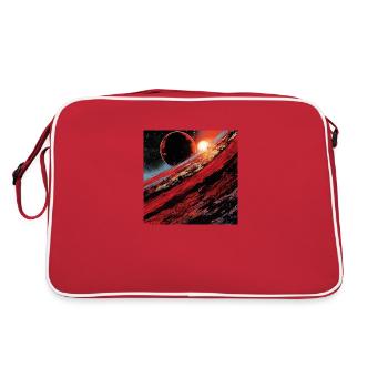 Space Mecha Heaven - Retro Bag - red/white - Back