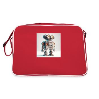 Analog Audio Robot - Retro Bag - red/white - Back