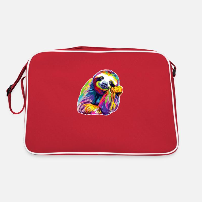 Sloth bored Retro Bag