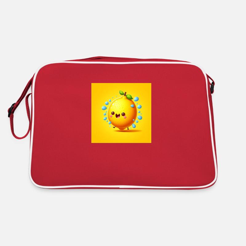 Joyful Citrus Splash Retro Tasche