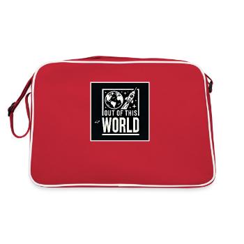 Out of This World - Retro Bag - red/white - Back