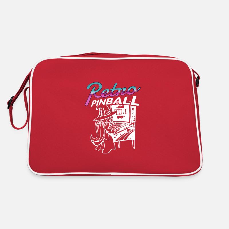 Pinball Retro Arcade Flipper Wizard Extra Ball Retro Bag