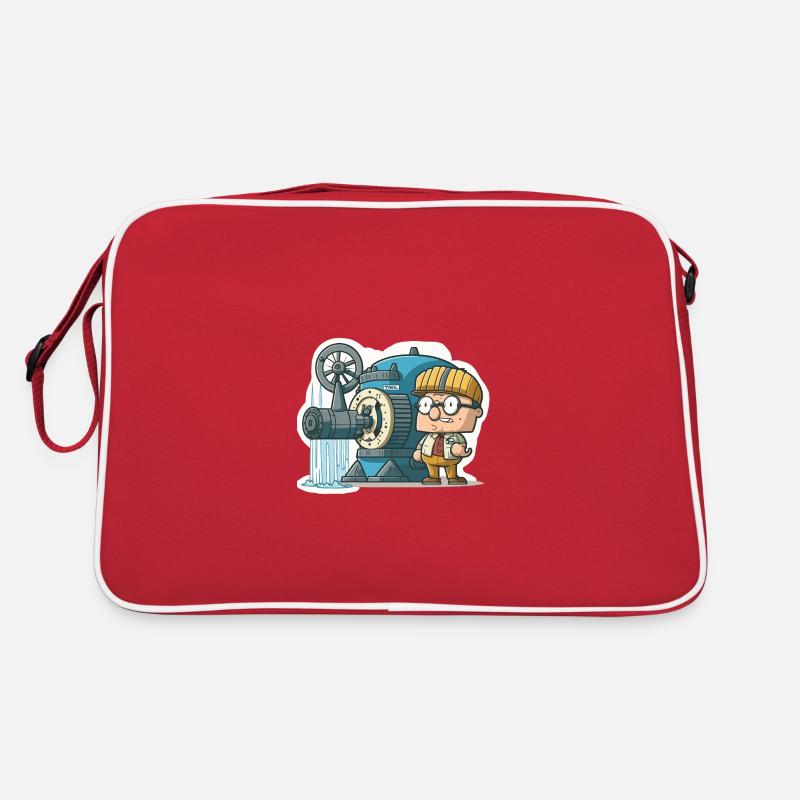 Puissance éolienne : énergie éolienne Sac Retro