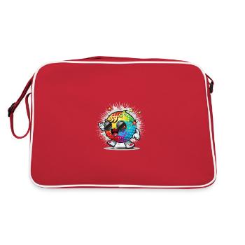 Dancing Queen - Retro Bag - red/white - Back