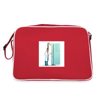 Docteur Longneck - Sac Retro - rouge/blanc - Dos