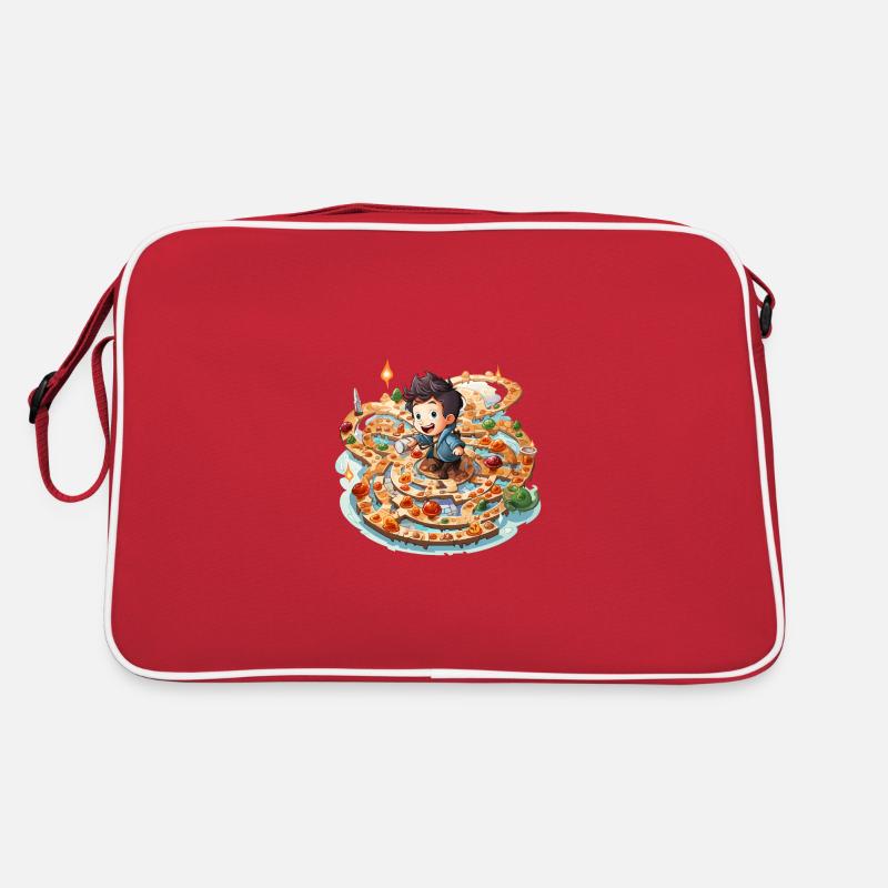 Der Labyrinth-Läufer Retro Tasche