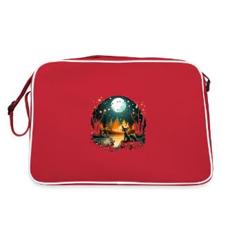 The Moonlit Fiesta - Retro Bag - red/white - Back