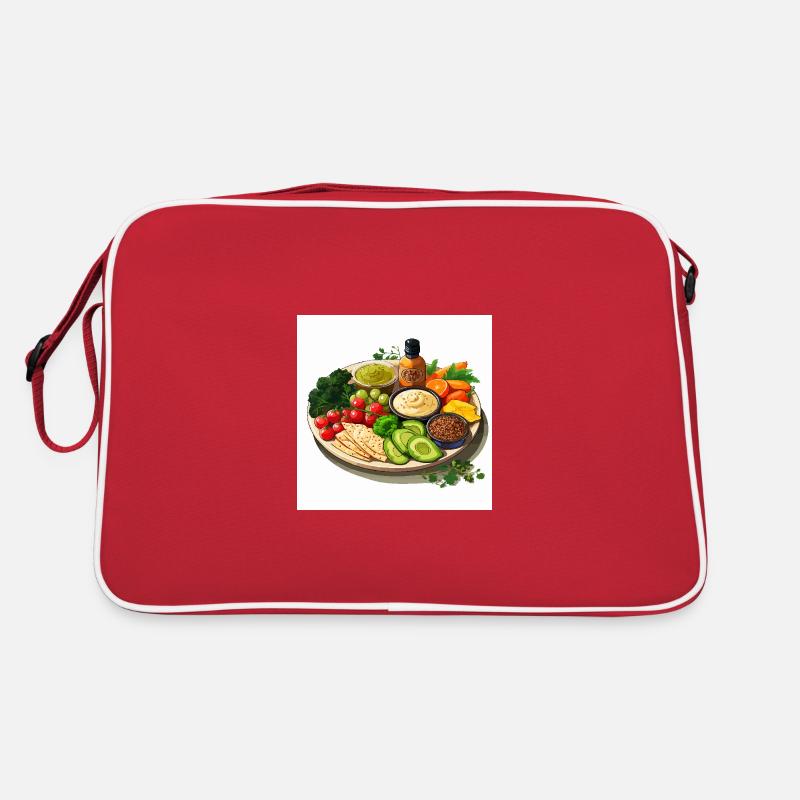 Vibrant Platter Retro Bag