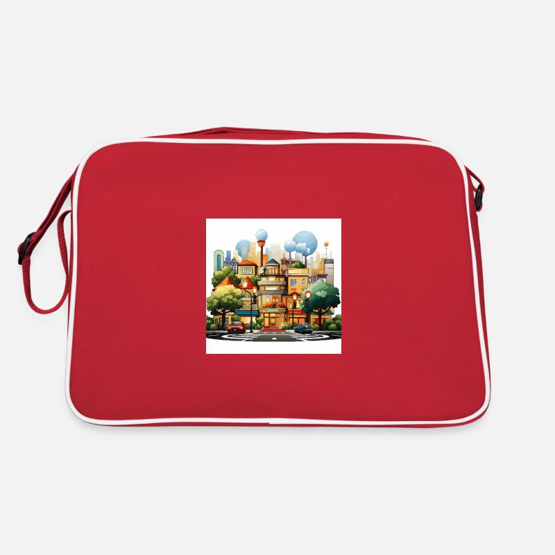 Schnittmenge Harmonie Retro Tasche