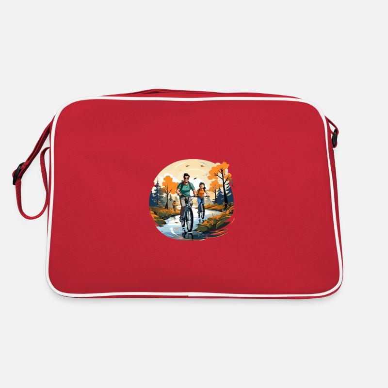 Pedale des Miteinanders Retro Tasche