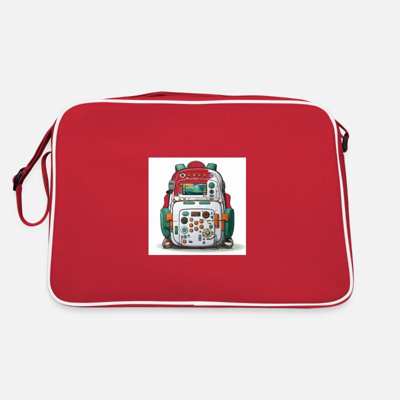 Die Geeks Tech Carry Retro Tasche