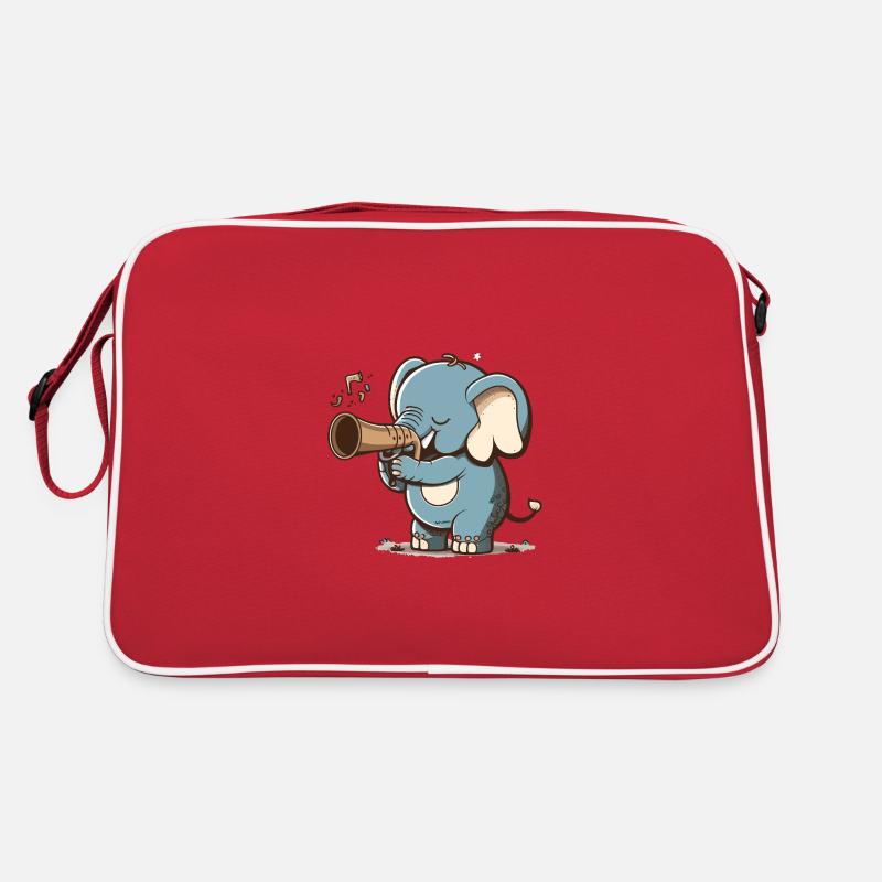 Jazz Elephant Retro Bag
