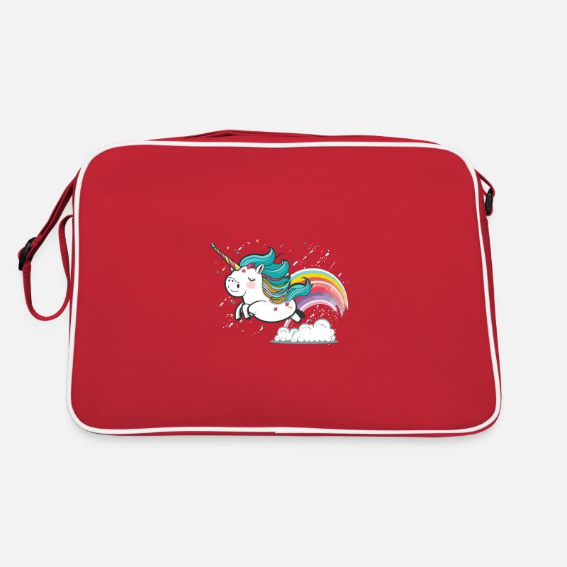 Rainbow Flight Retro Bag