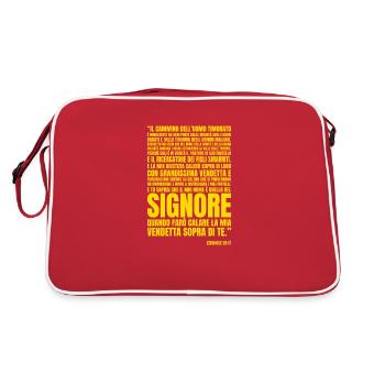 ezekiel 25 17 - Retro Bag - red/white - Back