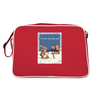 Trial of Fate - Retro Bag - red/white - Back