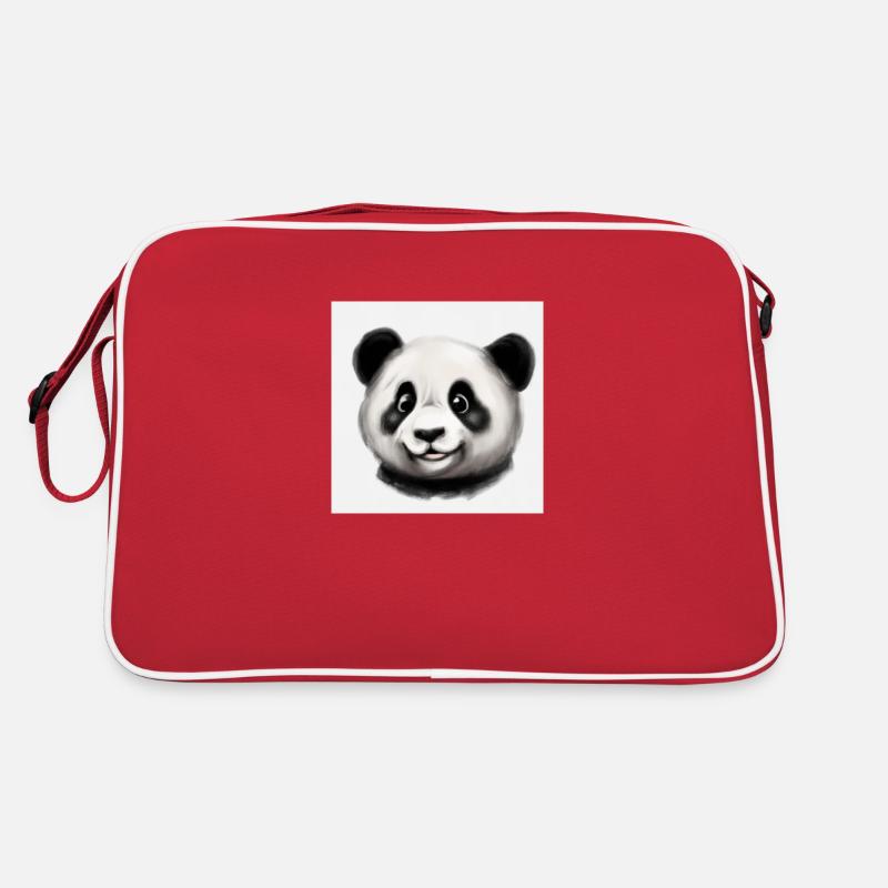 Panda doux Sac Retro